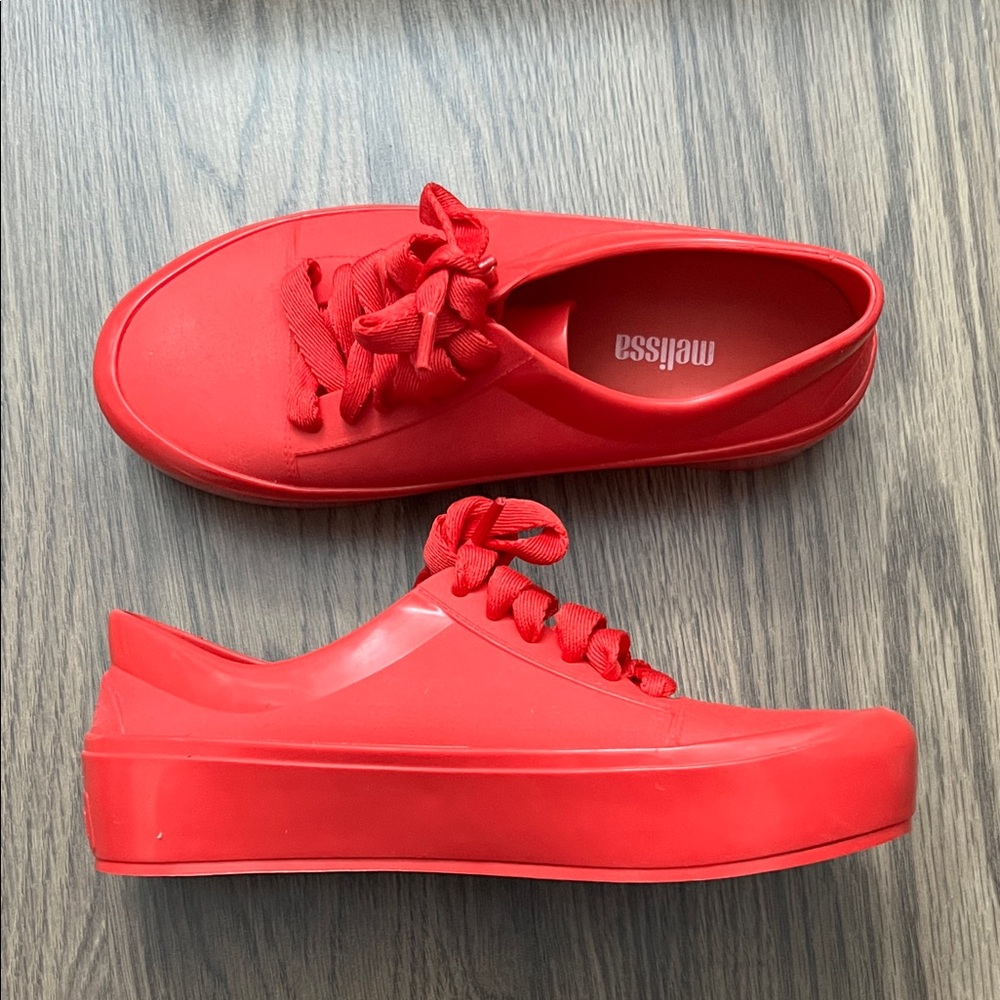 Melissa Women's Bold Red Sneakers